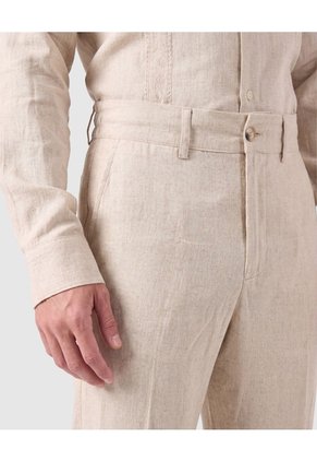 Pantalón Largo Casual Para Hombre  Para Hombre Beige Patprimo