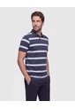 Polo Cuello Duro  Para Hombre Azul Patprimo de Patprimo
