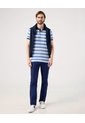 Polo Cuello Tejido Con Bolsillo  Para Hombre Azul Patprimo de Patprimo