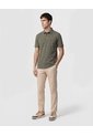 Polo Unicolor, Cuello Duro Con Bolsillo Y Silueta Regular Fit  Para Hombre Verde Patprimo de Patprimo
