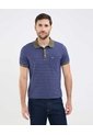 Polo A Rayas Para Hombre  Para Hombre Azul Patprimo de Patprimo