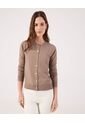 Saco Para Mujer Cardigan Color Café Marca Patprimo #30330657 de Patprimo