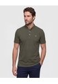 Polo Unicolor Con Bordado  Para Hombre Verde Patprimo de Patprimo