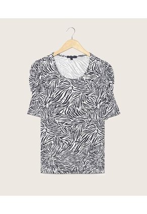 Camiseta Para Mujer Manga Corta Color Azul  Marca Patprimo #30093246