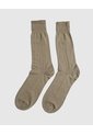 Medias Nylon Unicolor X1 Para Hombre Beige Patprimo de Patprimo