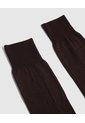 Medias Nylon Unicolor X1 Para Hombre Café Patprimo de Patprimo