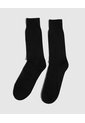 Medias Nylon Con Diseño X1 Para Hombre Negro Patprimo de Patprimo