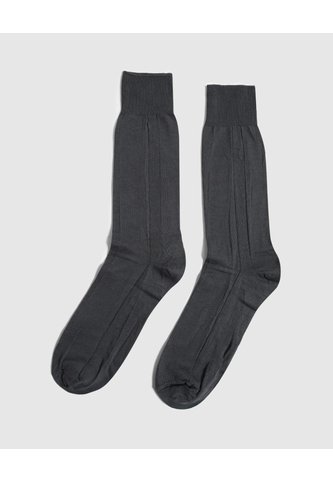 Medias Nylon Unicolor X1 Para Hombre Gris Patprimo Patprimo