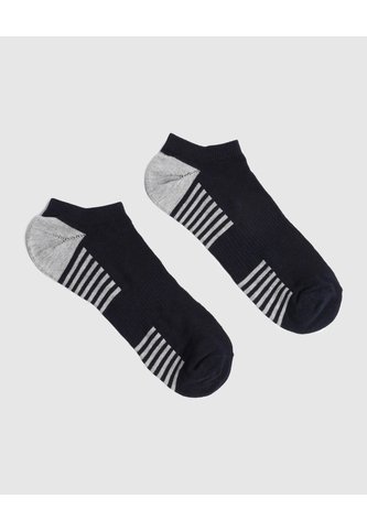 Medias Deportiva Invisible  Para Hombre Azul Patprimo Patprimo