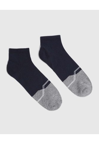 Medias Cortas X1 Para Hombre Azul Patprimo Patprimo