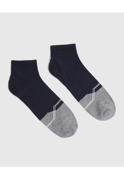 Medias Cortas X1 Para Hombre Azul Patprimo