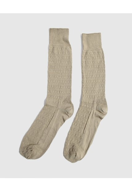 Medias Negras Lisas X1 Para Hombre Beige Patprimo