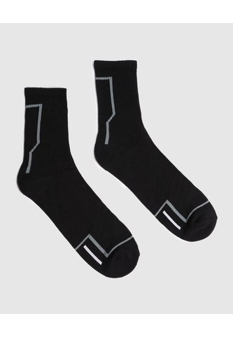 Medias Deportiva X1 Para Hombre Negro Patprimo Patprimo