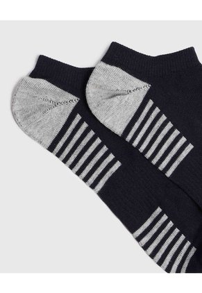 Medias Deportiva Invisible  Para Hombre Azul Patprimo