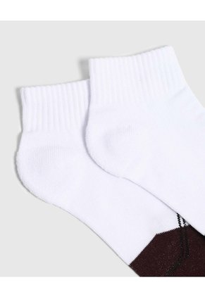 Medias Cortas X1 Para Hombre Blanco Patprimo