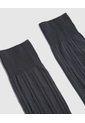 Medias Nylon Acanalada X1 Para Hombre Gris Patprimo de Patprimo