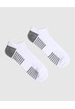 Medias Deportiva Invisible  Para Hombre Blanco Patprimo de Patprimo