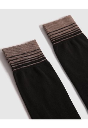 Medias Caña Larga Deportivo X1 Para Hombre Negro Patprimo