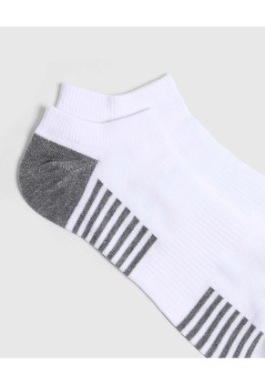 Medias Deportiva Invisible  Para Hombre Blanco Patprimo