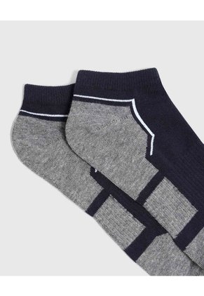 Medias Deportivas X1 Para Hombre Azul Patprimo
