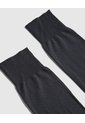 Medias Caña Media Unicolor X1 Para Hombre Gris Patprimo de Patprimo