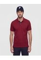 Polo Cuello Tejido Estampada  Para Hombre Cereza Patprimo de Patprimo