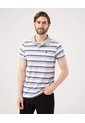 Polo Cuello Tejido Con Bolsillo Preteñida  Para Hombre Gris Patprimo de Patprimo