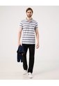 Polo Cuello Tejido Con Bolsillo Preteñida  Para Hombre Gris Patprimo de Patprimo