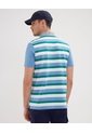 Polo Preteñida, Cuello Maquina Con Bolsillo  Para Hombre Azul Patprimo de Patprimo