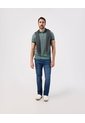 Polo Unicolor Con Textura, Cuello Y Puños Tejidos, Silueta Slim Fit, Lineas  Para Hombre Verde Patprimo de Patprimo