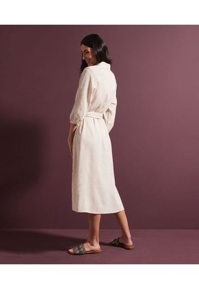 Vestido Manga 3/4 Mujer Patprimo Beige 30170850-10020