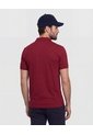 Polo Cuello Tejido Estampada  Para Hombre Cereza Patprimo de Patprimo