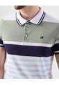 Polo Preteñida, Cuello Y Puños Tejidos, Silueta Slim Fit Blanco  Para Hombre Blanco Patprimo de Patprimo
