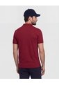 Polo Cuello Tejido Estampada  Para Hombre Cereza Patprimo de Patprimo
