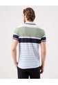 Polo Preteñida, Cuello Y Puños Tejidos, Silueta Slim Fit Blanco  Para Hombre Blanco Patprimo de Patprimo