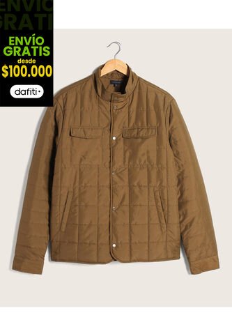 Chaqueta Para Hombre Acolchada Color Café  Marca Patprimo #44080231 Patprimo