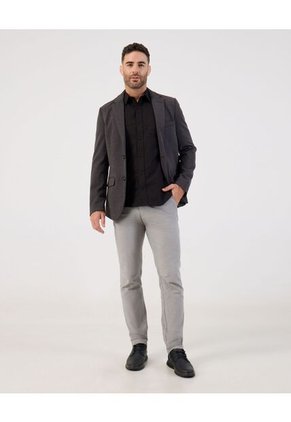 Camisa  Para Hombre Manga Corta Con Bolsillo Cuello F Color Negro Marca Patprimo #44017345