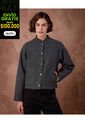Chaqueta  Para Mujer Bomber Color Gris Marca Patprimo #30080597 de Patprimo