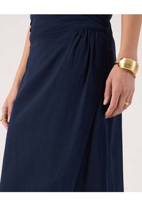 Falda Para Mujer Largo Color Azul Marca Patprimo #30140411