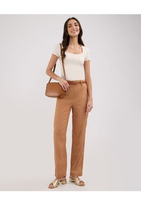 Pantalón Para Mujer Color Café Marca Patprimo #30071907