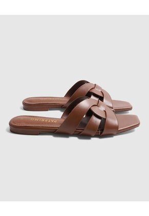 Sandalias  Para Mujer Sandalia Color Café Marca Patprimo #30690110