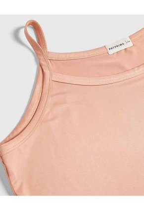 Camiseta Para Mujer Manga 3/4 Color Naranja Marca Patprimo #14091412