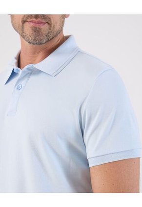 Polo  Para Hombre Cuello Tejido Sin Bolsillo Color Azul Marca Patprimo #44112737