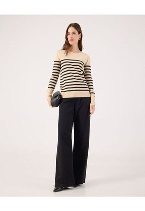 Saco Para Mujer Cuello Redondo Color Beige Marca Patprimo #30330649