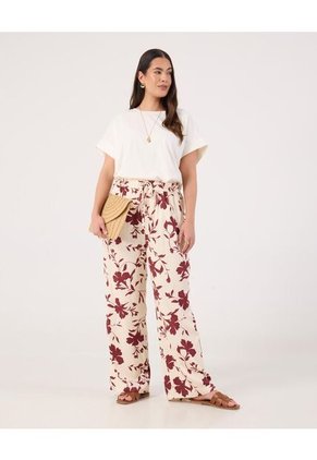 Pantalón Para Mujer Moda Color Vino Marca Patprimo #14070734