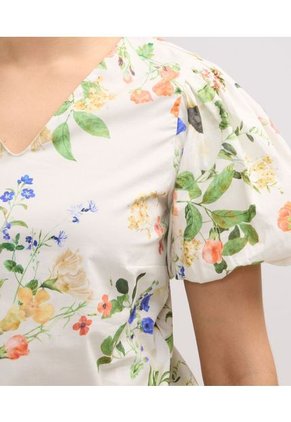 Blusa Para Mujer Manga Corta Color Blanco Marca Patprimo #30123385