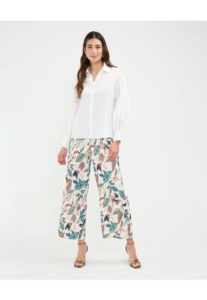 Blusa Para Mujer Manga Larga Color Blanco Marca Patprimo #30123435