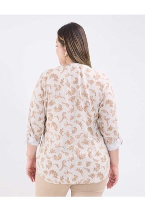 Blusa Para Mujer Manga Larga Color Café Marca Patprimo #14121385