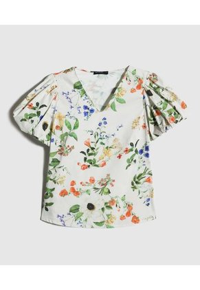 Blusa Para Mujer Manga Corta Color Blanco Marca Patprimo #30123385