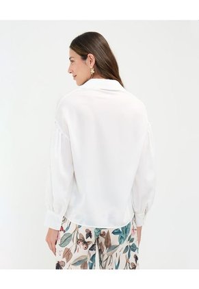 Blusa Para Mujer Manga Larga Color Blanco Marca Patprimo #30123435